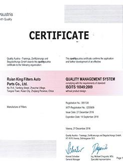 1132401320 Filtry paliwa do samochodów ciężarowych AF25372 Filtr powietrza dolotowego samochodu z włókna poliestrowego 3